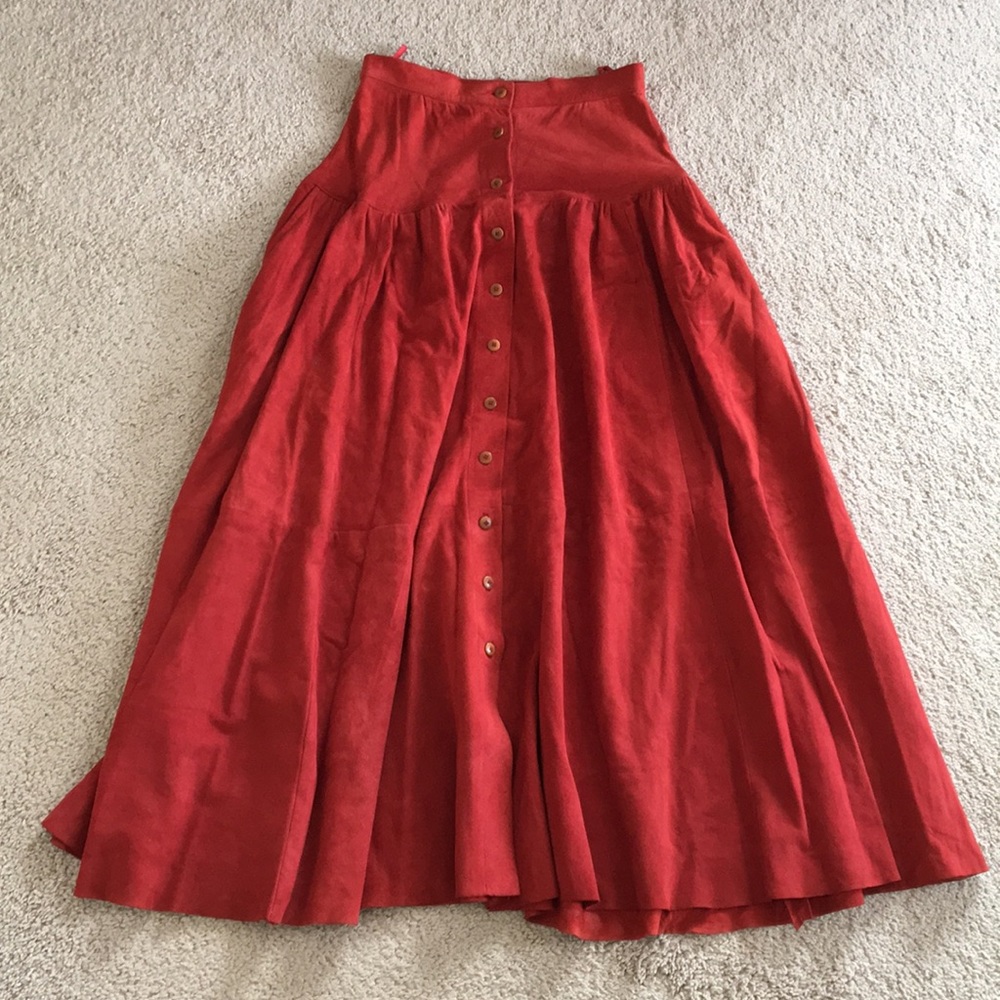 Ralph Lauren leather skirt size 4